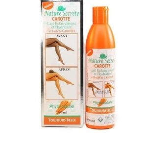 Nature Secrète Carotte Brightening & Hydrating Body Milk - Orange350 Ml